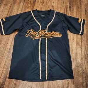 San Francisco Black Jersey GoGo Sports